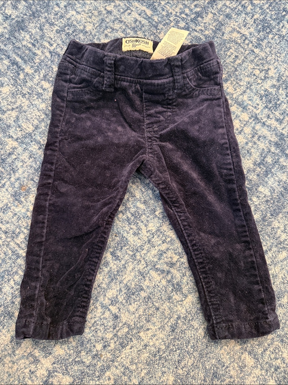Polka Dot OshKosh B'gosh Dark Navy Corduroy Pants